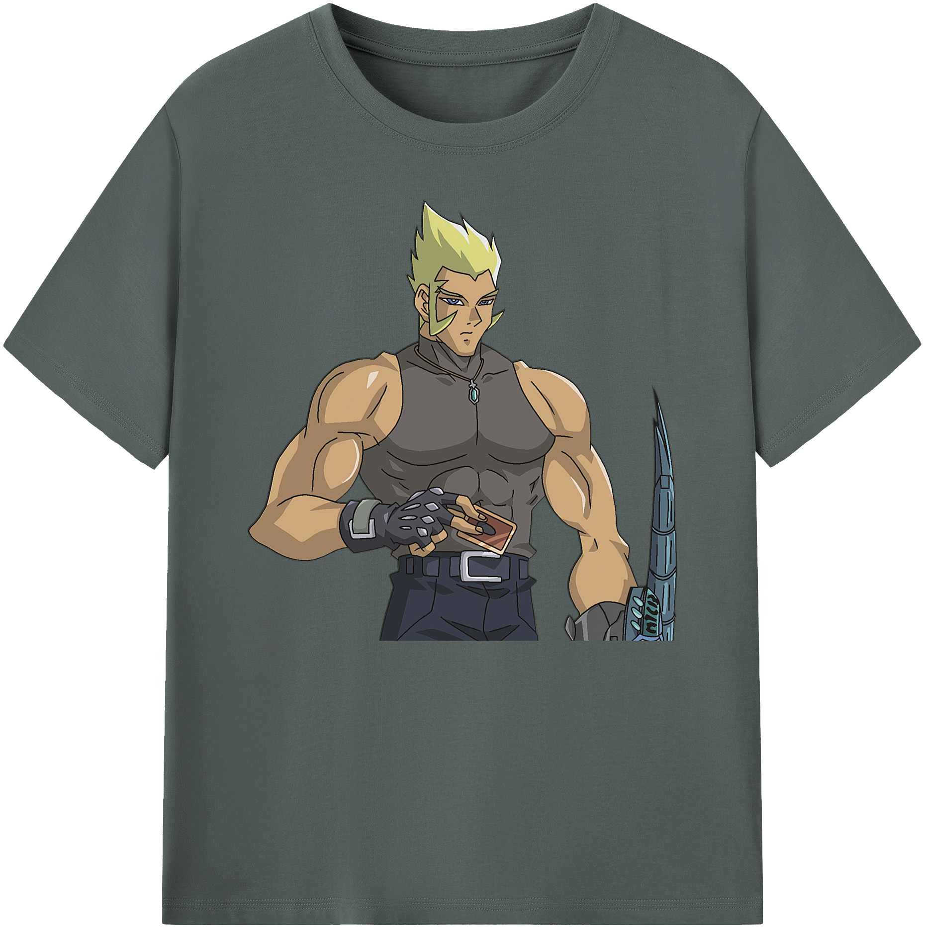 （画像用） 遊☆戯☆王 Yu-Gi-Oh! 綿100％ メンズ半袖Tシャツ｜肌触りやわらか＆通気性